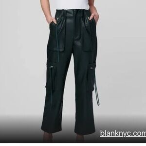 [BLANKNYC] Baxter Vegan Leather Cargo Pants